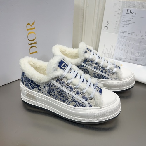 Christian Dior Casual Shoes For Women #1264736 $105.00 USD, Wholesale Replica Christian Dior Casual Shoes