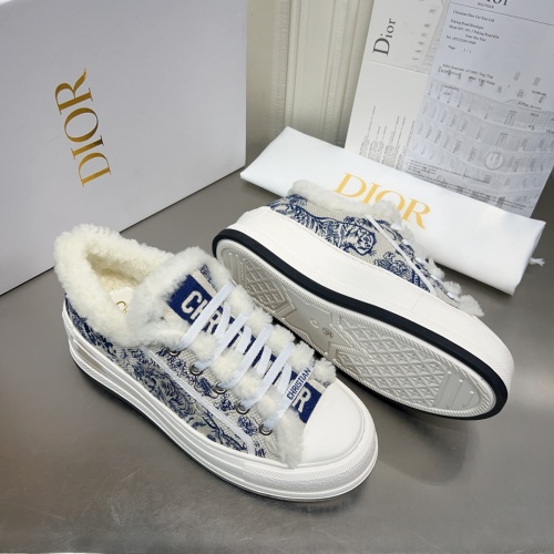 Replica Christian Dior Casual Shoes For Women #1264736 $105.00 USD for Wholesale