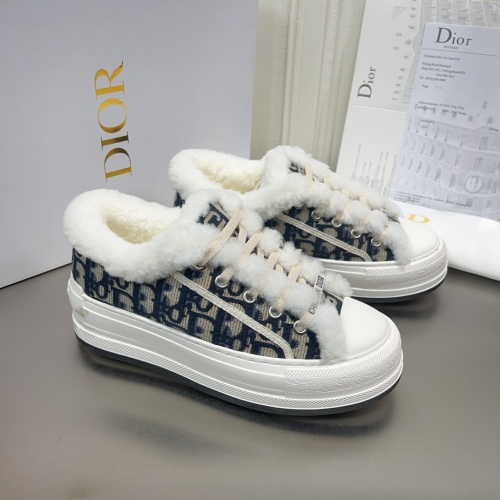 Christian Dior Casual Shoes For Women #1264740 $105.00 USD, Wholesale Replica Christian Dior Casual Shoes