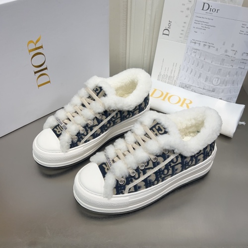 Replica Christian Dior Casual Shoes For Women #1264740 $105.00 USD for Wholesale