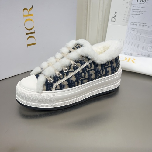 Replica Christian Dior Casual Shoes For Women #1264740 $105.00 USD for Wholesale