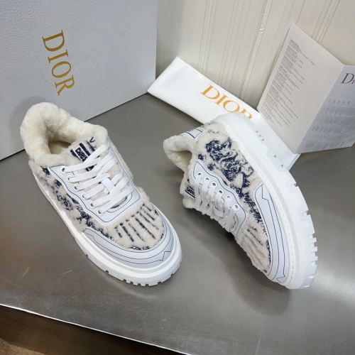 Christian Dior Casual Shoes For Women #1264743 $105.00 USD, Wholesale Replica Christian Dior Casual Shoes