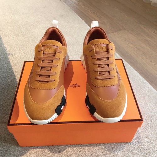 Replica Hermes Casual Shoes For Women #1264763 $125.00 USD for Wholesale