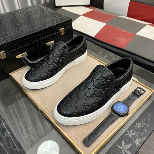 Gucci Casual Shoes For Men #1264810 $80.00 USD, Wholesale Replica Gucci Casual Shoes