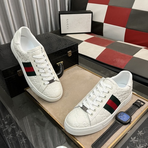 Replica Gucci Casual Shoes For Men #1264815 $80.00 USD for Wholesale