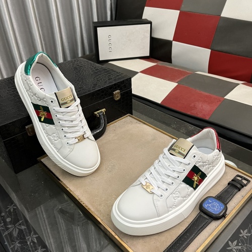 Replica Gucci Casual Shoes For Men #1264823 $76.00 USD for Wholesale