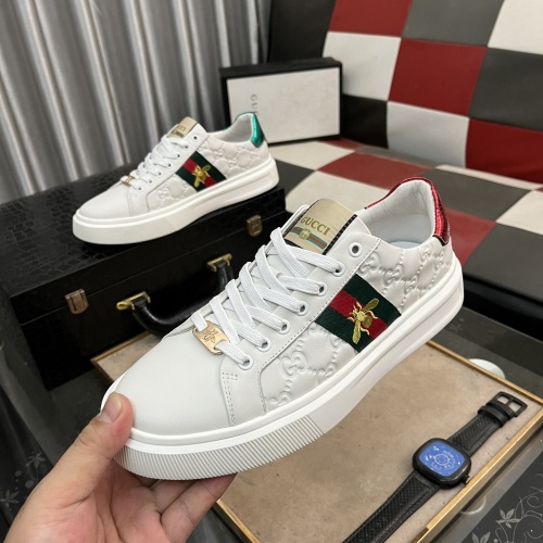 Replica Gucci Casual Shoes For Men #1264823 $76.00 USD for Wholesale