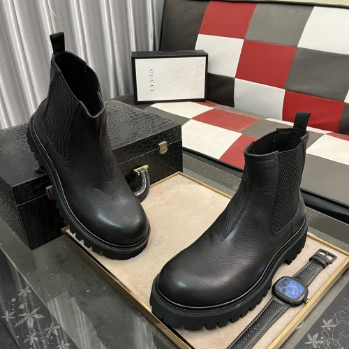 Replica Gucci Boots For Men #1264842 $102.00 USD for Wholesale