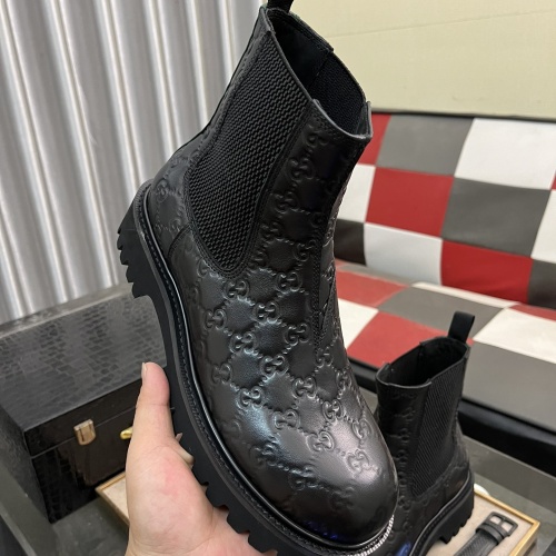 Replica Gucci Boots For Men #1264846 $102.00 USD for Wholesale