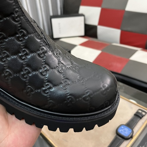 Replica Gucci Boots For Men #1264846 $102.00 USD for Wholesale