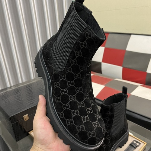 Replica Gucci Boots For Men #1264847 $102.00 USD for Wholesale