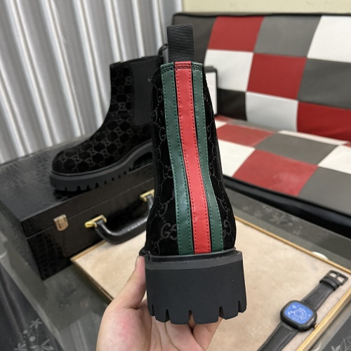 Replica Gucci Boots For Men #1264847 $102.00 USD for Wholesale