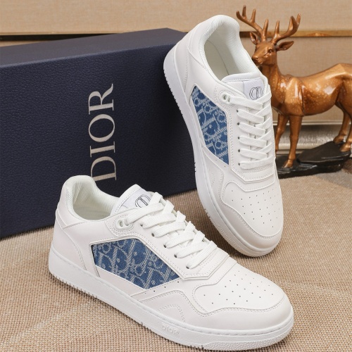 Replica Christian Dior Casual Shoes For Men #1264853 $72.00 USD for Wholesale