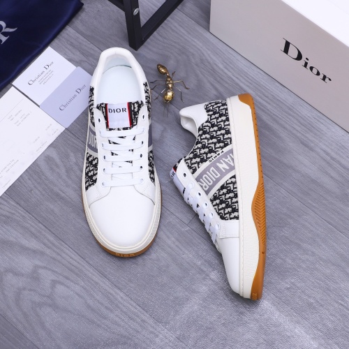 Replica Christian Dior Casual Shoes For Men #1264879 $76.00 USD for Wholesale