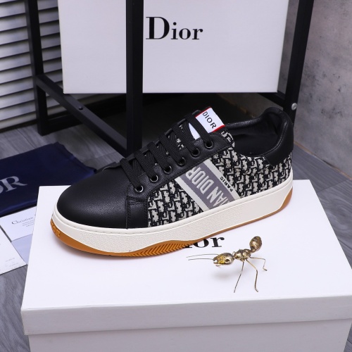 Replica Christian Dior Casual Shoes For Men #1264880 $76.00 USD for Wholesale