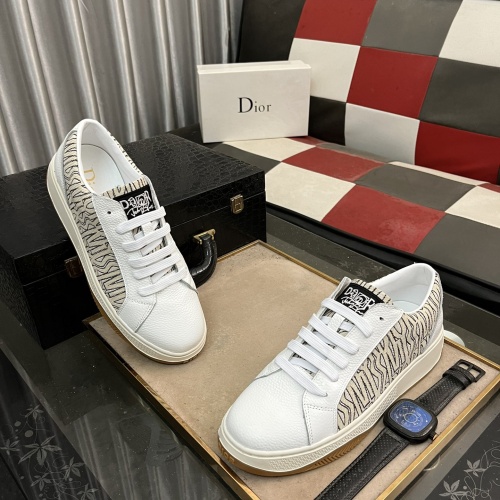 Replica Christian Dior Casual Shoes For Men #1264881 $72.00 USD for Wholesale