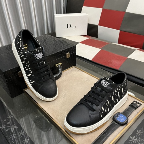 Replica Christian Dior Casual Shoes For Men #1264884 $72.00 USD for Wholesale