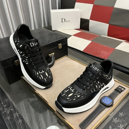 Replica Christian Dior Casual Shoes For Men #1264887 $76.00 USD for Wholesale