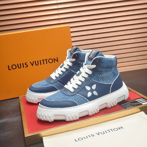 Louis Vuitton High Tops Shoes For Men #1264981 $108.00 USD, Wholesale Replica Louis Vuitton High Tops Shoes