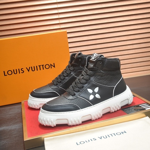 Louis Vuitton High Tops Shoes For Men #1264983 $108.00 USD, Wholesale Replica Louis Vuitton High Tops Shoes