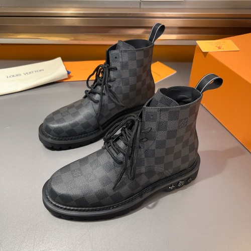 Louis Vuitton Boots For Men #1264989 $145.00 USD, Wholesale Replica Louis Vuitton Boots