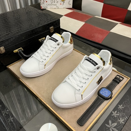 Replica Dolce & Gabbana D&G Casual Shoes For Men #1265017 $76.00 USD for Wholesale