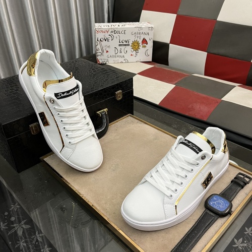 Replica Dolce & Gabbana D&G Casual Shoes For Men #1265017 $76.00 USD for Wholesale