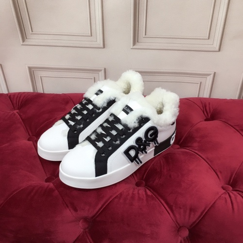 Dolce &amp; Gabbana D&amp;G Casual Shoes For Women #1265065 $105.00 USD, Wholesale Replica Dolce &amp; Gabbana D&amp;G Casual Shoes