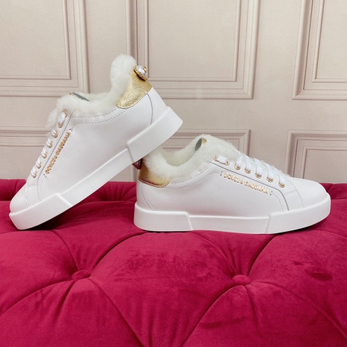 Dolce &amp; Gabbana D&amp;G Casual Shoes For Women #1265075 $105.00 USD, Wholesale Replica Dolce &amp; Gabbana D&amp;G Casual Shoes