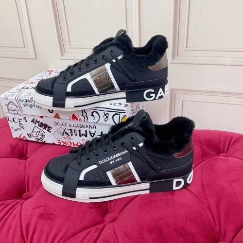 Dolce &amp; Gabbana D&amp;G Casual Shoes For Men #1265098 $118.00 USD, Wholesale Replica Dolce &amp; Gabbana D&amp;G Casual Shoes