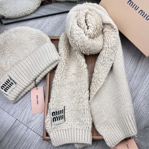 MIU MIU Hat and Scarf Set #1265115 $52.00 USD, Wholesale Replica MIU MIU Hat and Scarf and Glove Set