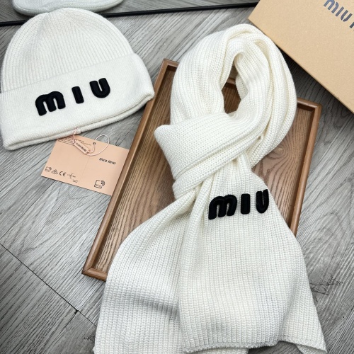 MIU MIU Hat and Scarf Set #1265119 $52.00 USD, Wholesale Replica MIU MIU Hat and Scarf and Glove Set