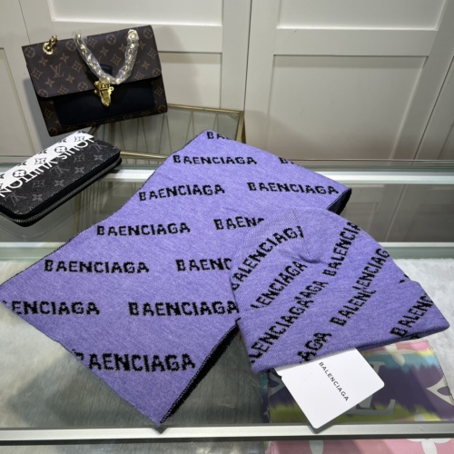 Balenciaga Hat and Scarf Set #1265129 $45.00 USD, Wholesale Replica Balenciaga Hat and Scarf and Glove Set