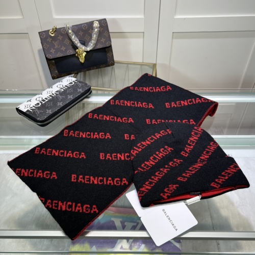 Balenciaga Hat and Scarf Set #1265130 $45.00 USD, Wholesale Replica Balenciaga Hat and Scarf and Glove Set