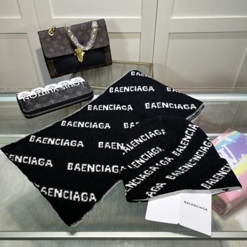 Balenciaga Hat and Scarf Set #1265131 $45.00 USD, Wholesale Replica Balenciaga Hat and Scarf and Glove Set