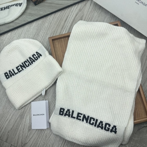 Balenciaga Hat and Scarf Set #1265132 $48.00 USD, Wholesale Replica Balenciaga Hat and Scarf and Glove Set