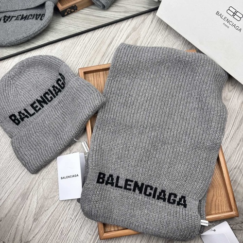 Balenciaga Hat and Scarf Set #1265135 $48.00 USD, Wholesale Replica Balenciaga Hat and Scarf and Glove Set