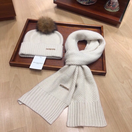 Replica Balenciaga Hat and Scarf Set #1265138 $52.00 USD for Wholesale