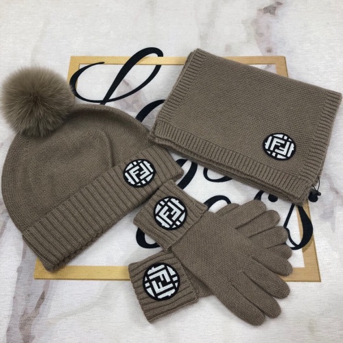 Fendi Hat and Scarf and Glove Set #1265153 $72.00 USD, Wholesale Replica Fendi Hat and Scarf and Glove Set