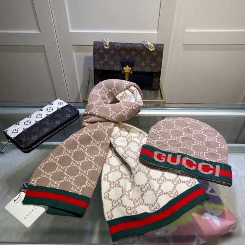 Gucci Hat and Scarf Set #1265158 $45.00 USD, Wholesale Replica Gucci Hat and Scarf and Glove Set