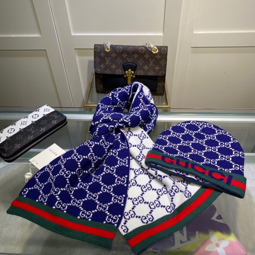 Gucci Hat and Scarf Set #1265161 $45.00 USD, Wholesale Replica Gucci Hat and Scarf and Glove Set