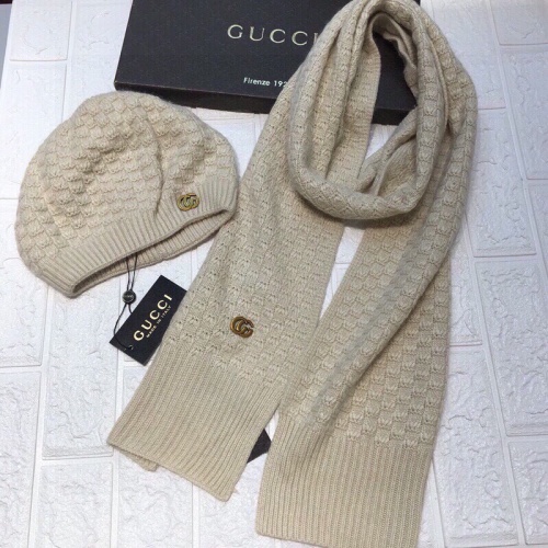 Replica Gucci Hat and Scarf Set #1265163 $52.00 USD for Wholesale