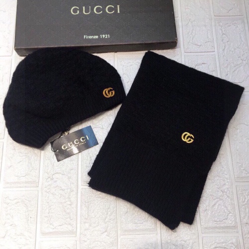 Gucci Hat and Scarf Set #1265164 $52.00 USD, Wholesale Replica Gucci Hat and Scarf and Glove Set