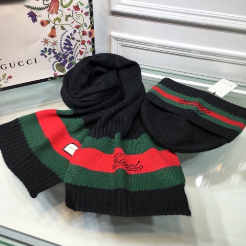 Replica Gucci Hat and Scarf Set #1265166 $52.00 USD for Wholesale