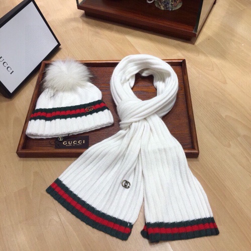 Gucci Hat and Scarf Set #1265167 $52.00 USD, Wholesale Replica Gucci Hat and Scarf and Glove Set