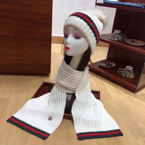 Replica Gucci Hat and Scarf Set #1265167 $52.00 USD for Wholesale