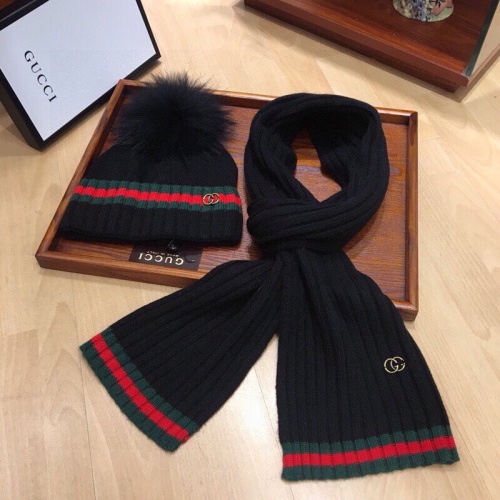 Gucci Hat and Scarf Set #1265169 $52.00 USD, Wholesale Replica Gucci Hat and Scarf and Glove Set