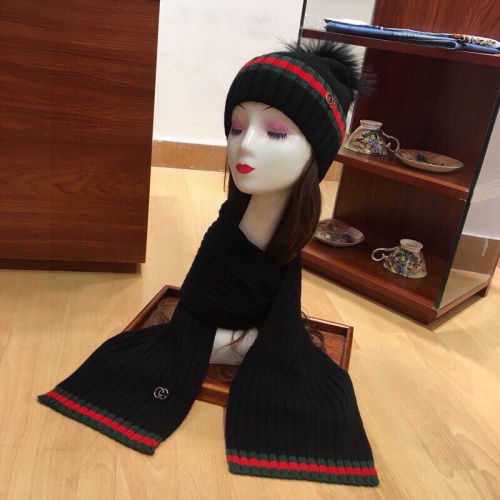 Replica Gucci Hat and Scarf Set #1265169 $52.00 USD for Wholesale