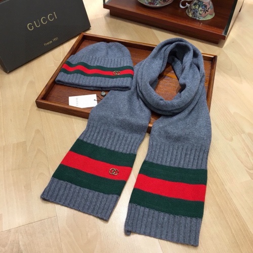 Gucci Hat and Scarf Set #1265170 $52.00 USD, Wholesale Replica Gucci Hat and Scarf and Glove Set