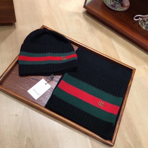 Gucci Hat and Scarf Set #1265171 $52.00 USD, Wholesale Replica Gucci Hat and Scarf and Glove Set